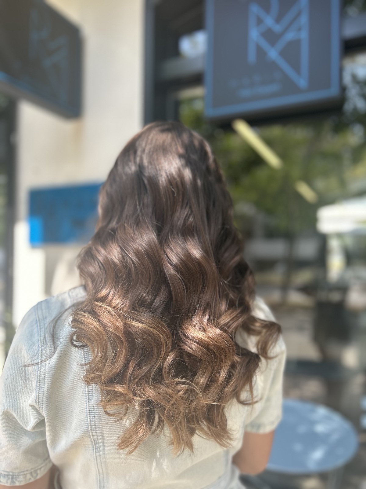 Rich chocolate waves